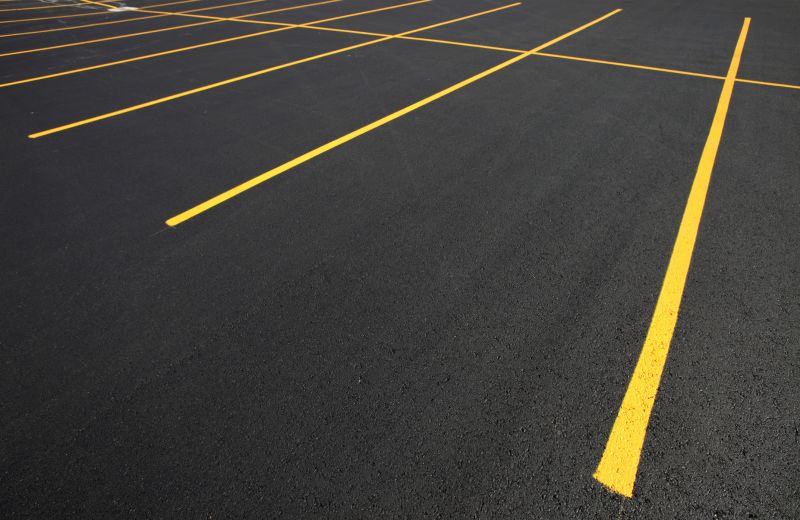 Asphalt Painting in Palm Springs, CA
