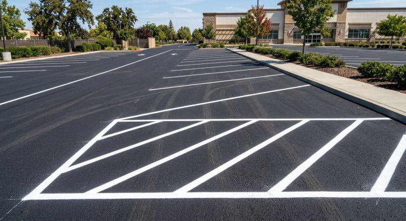 Church Parking Lot Striping in Houston, TX