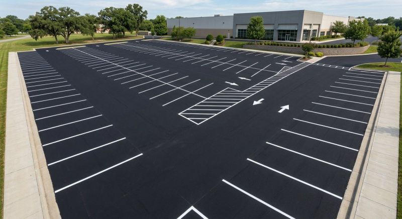 Church Parking Lot Striping in Los Angeles, CA