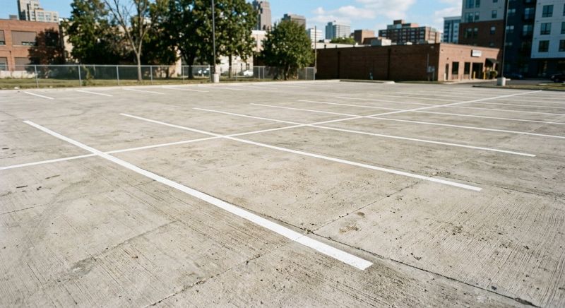 Concrete Parking Lot Striping in Hilton Head Island, SC