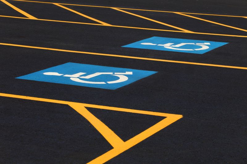 Disability Parking Marking in Palm Springs, CA