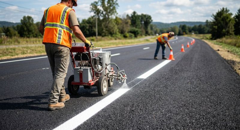 Lane Marking Service in Hilton Head Island, SC