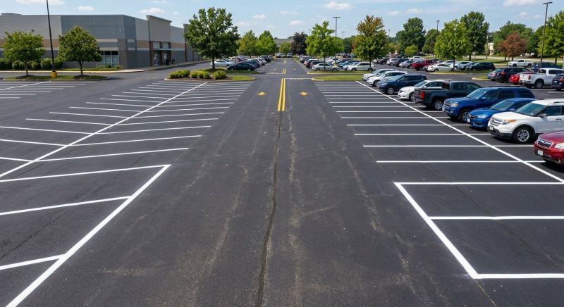 Parking Lot Painting in Canton, GA