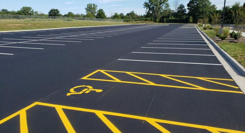 Parking Space Marking in Los Angeles, CA