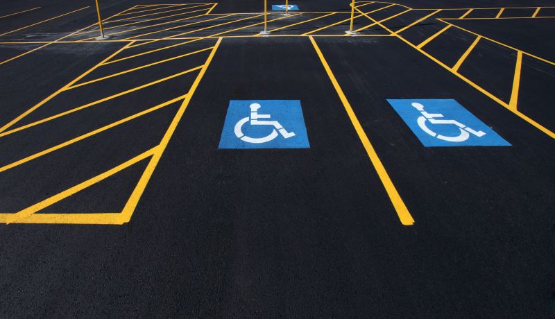 Parking Space Marking in Savannah, GA