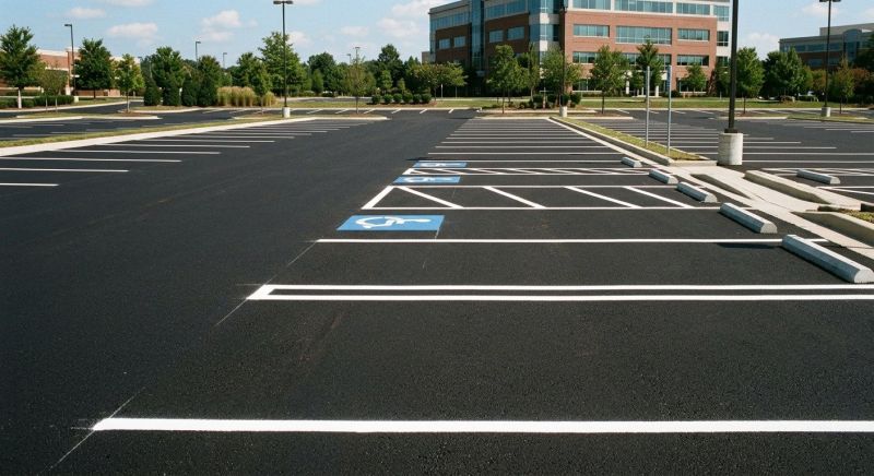 Parking Space Marking in Savannah, GA