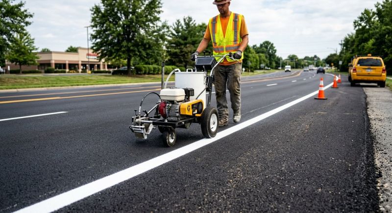 Pavement Striping Service in Savannah, GA