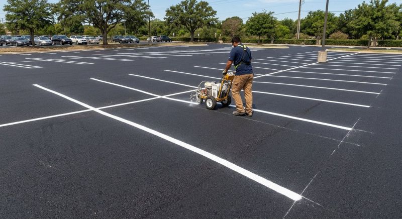 Pavement Striping Service in Orange County, CA