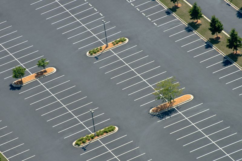 Products For Parking Lot Stripings in use