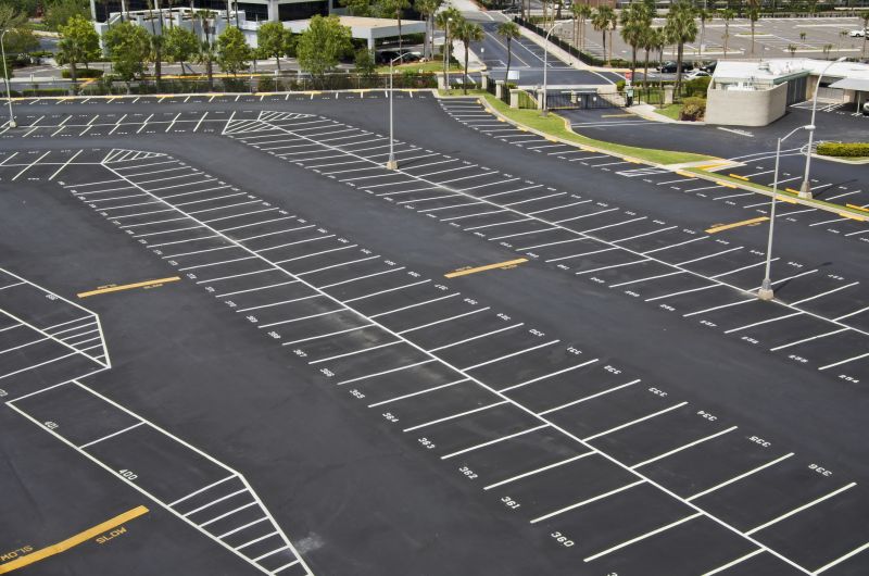 parking lot striping